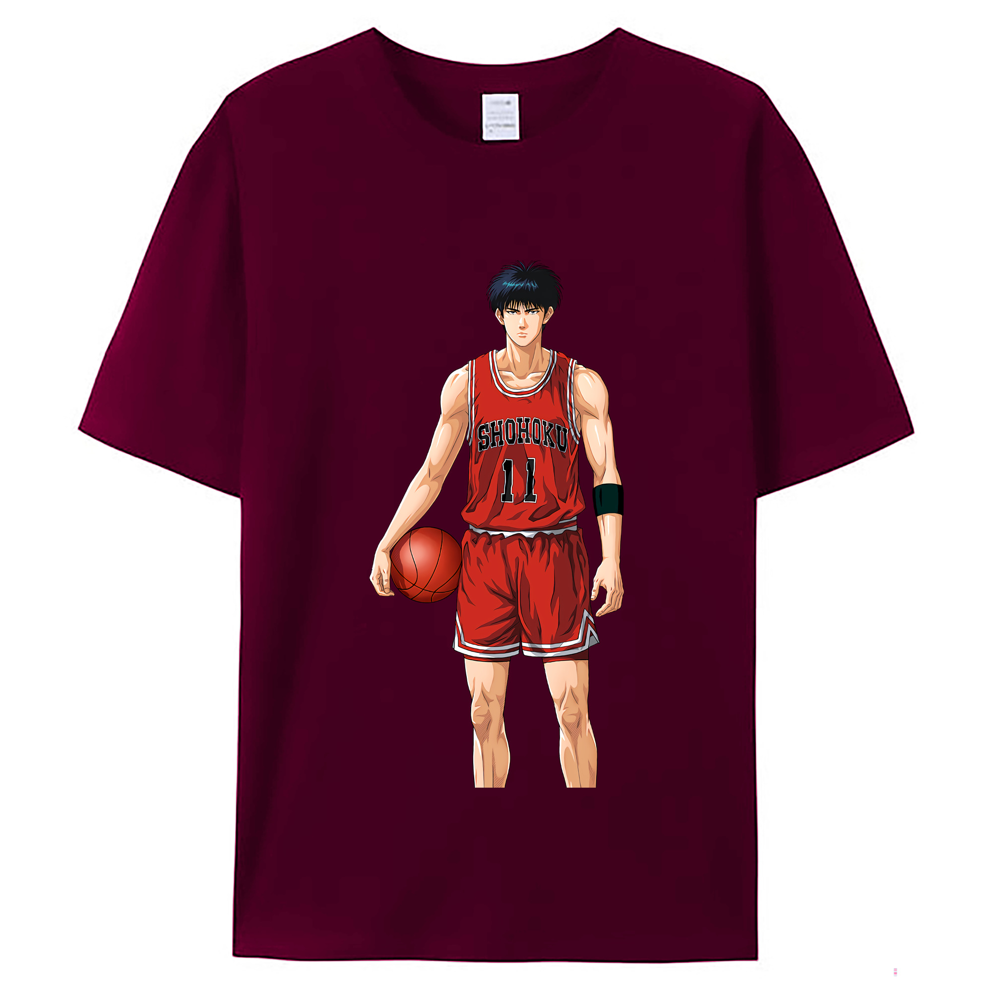 （画像用） SLAM DUNK／スラムダンク レディースカジュアルプリントTシャツ（綿100％）